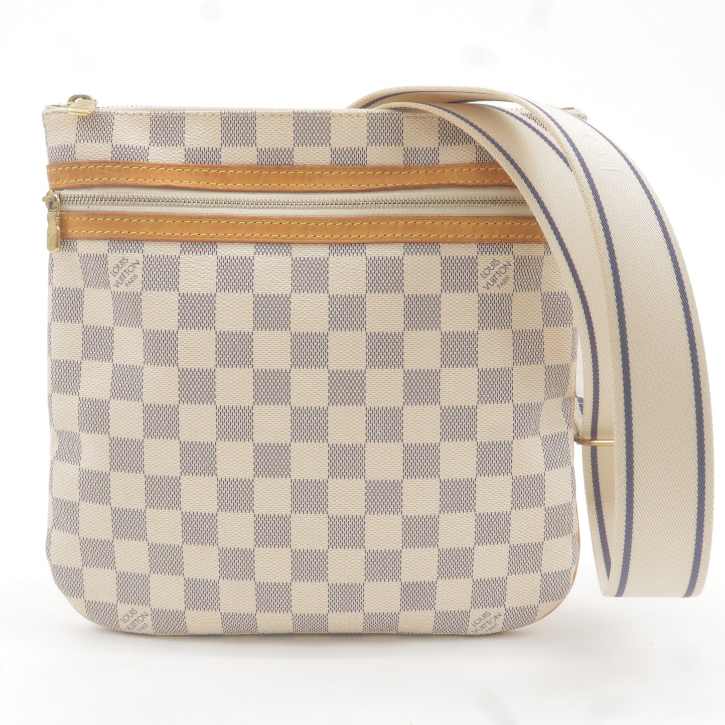 Louis Vuitton Damier Azur Pochette Bosphore Messenger Bag at