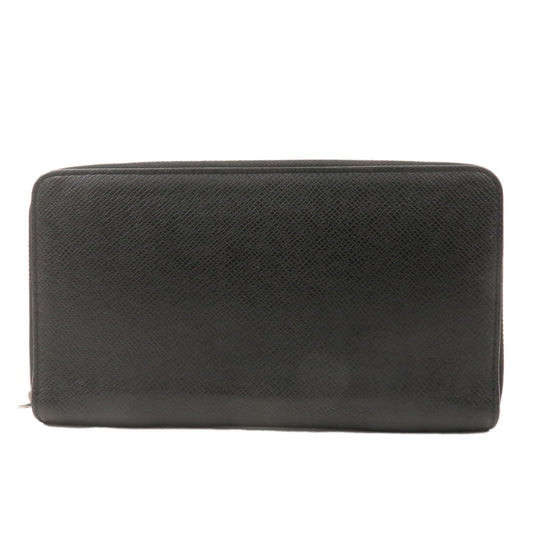 Louis-Vuitton-Taiga-Organizer-NM-Long-Wallet-Noir-Black-M30056