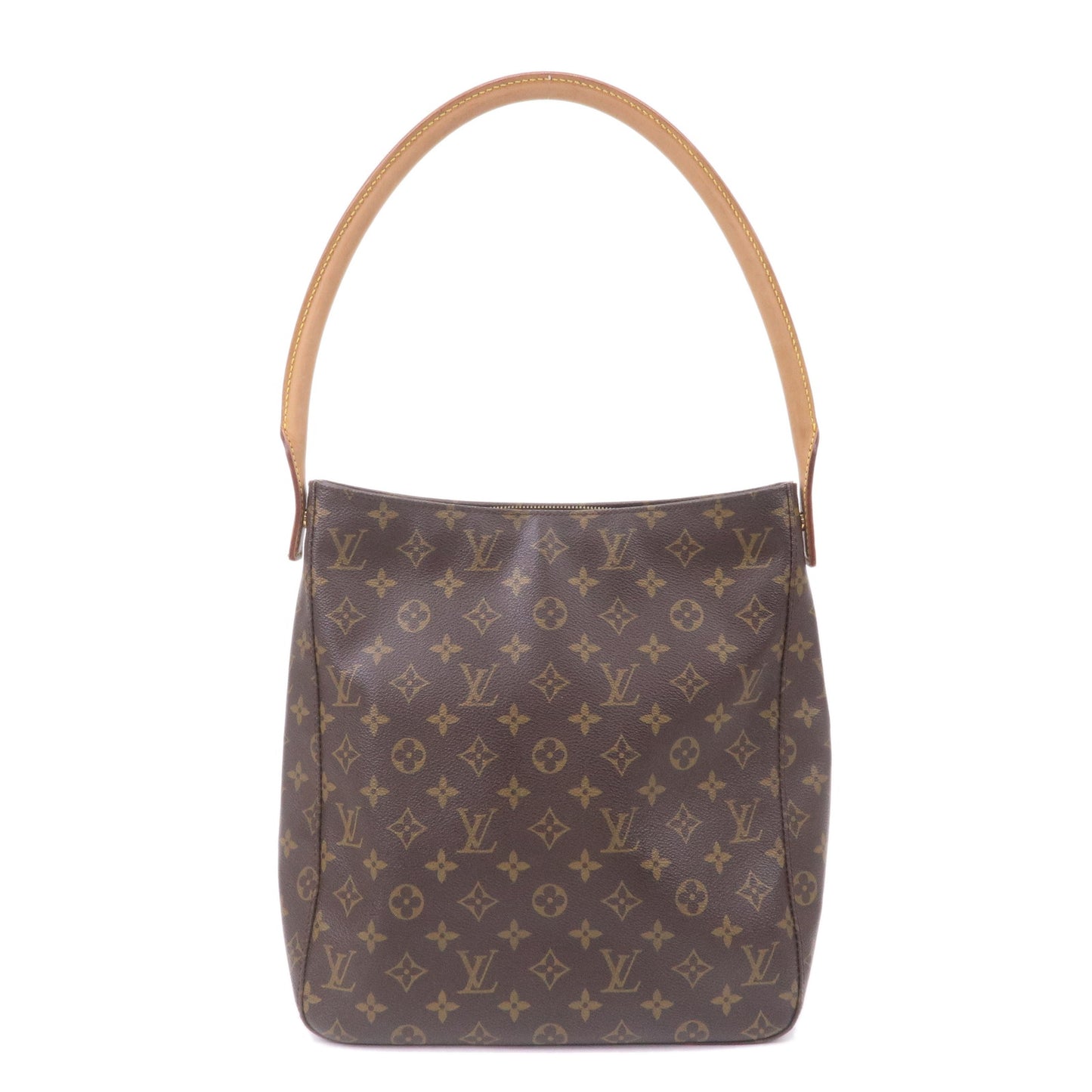 Louis-Vuitton-Monogram-Looping-GM-Shoulder-Bag-Brown-M51145