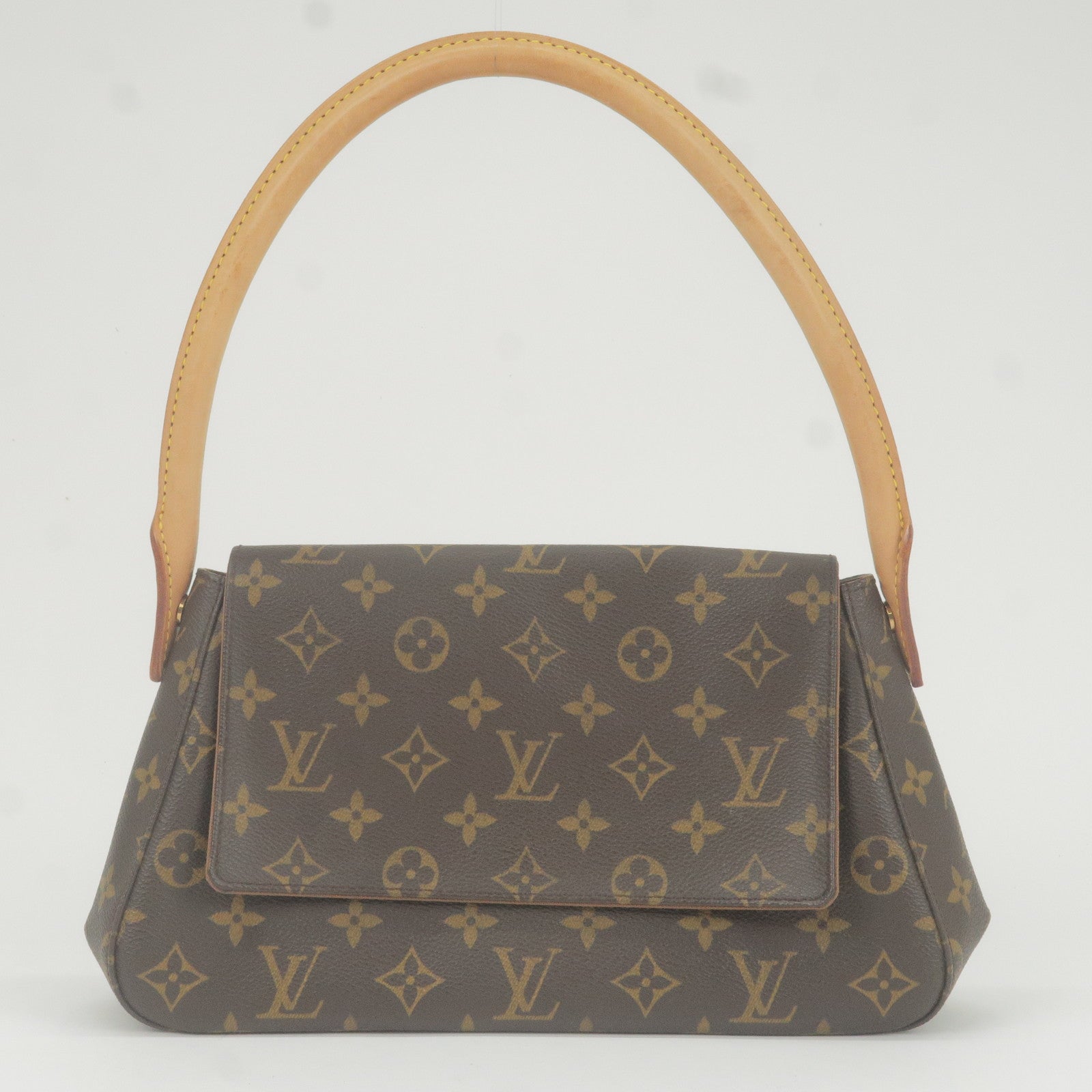 Authentic Louis Vuitton Shoulder Bag Looping GM Monogram Used LV Handbag  Vintage