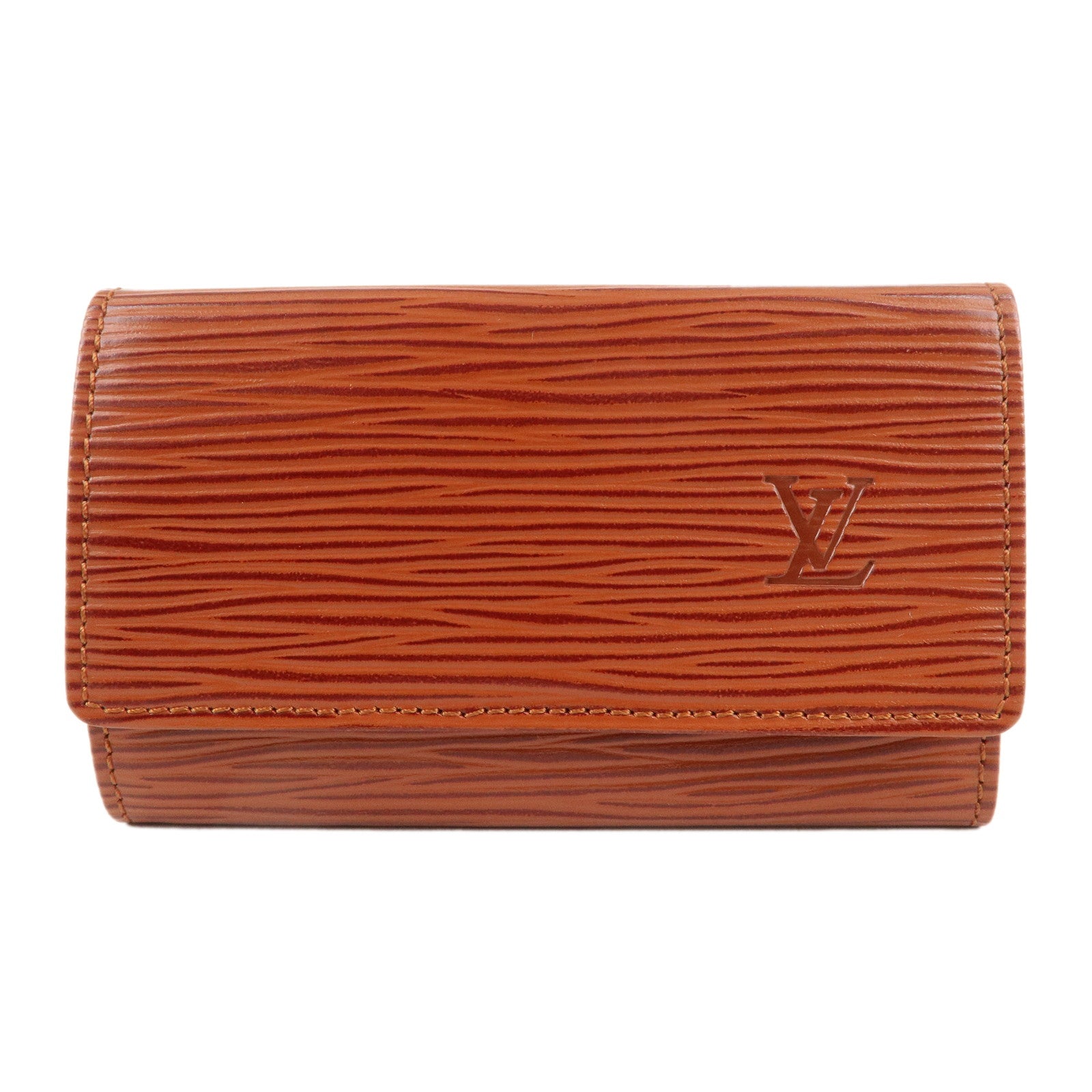 Louis Vuitton Epi Multi Cles 6 Key Case Kenya Brown M63813