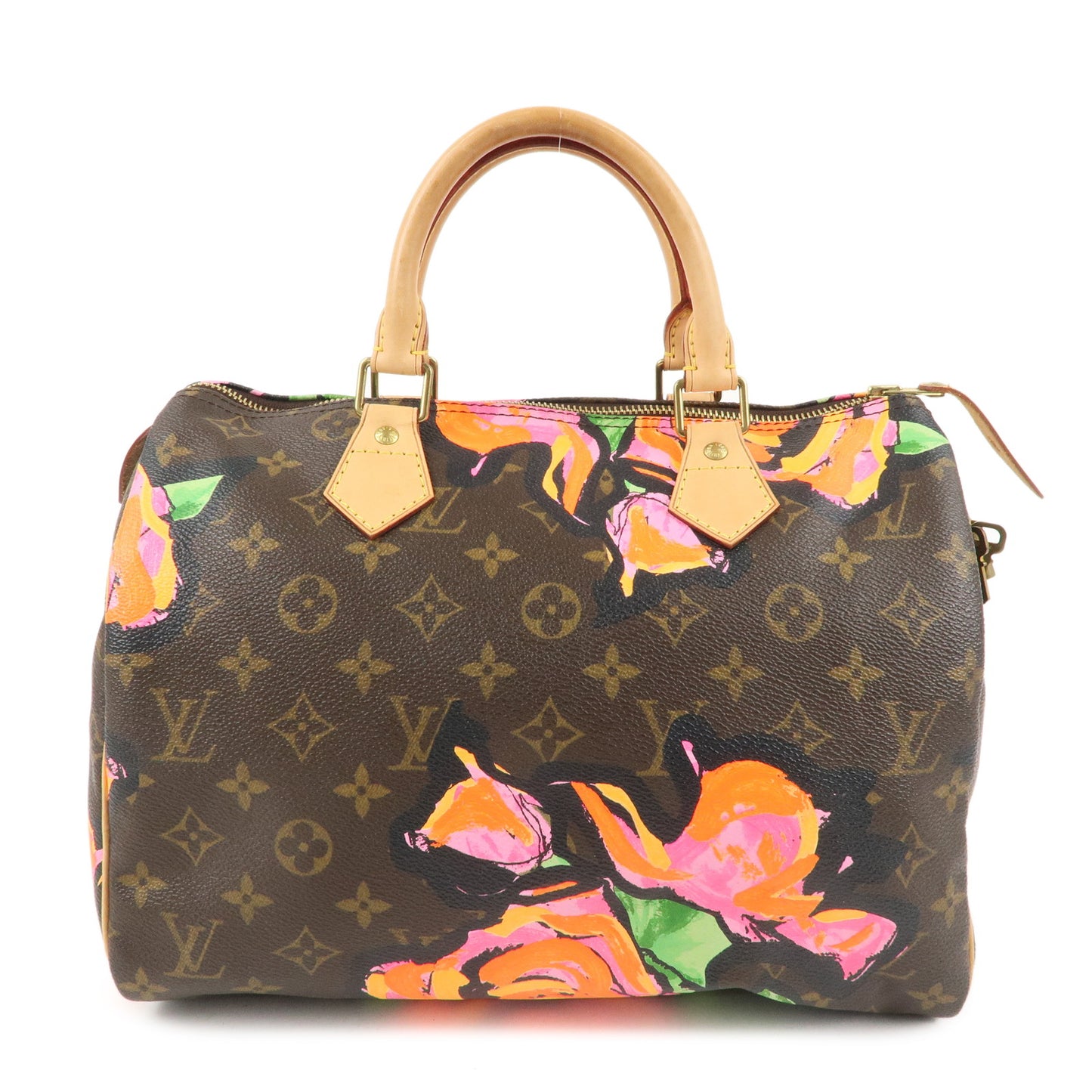 Louis-Vuitton-Monogram-Rose-Speedy-30-Hand-Bag-Boston-Bag-M48610