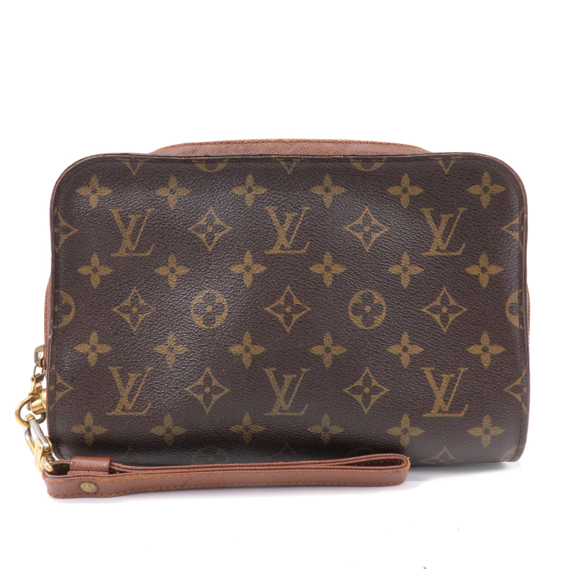 Louis Vuitton Monogram Orsay Clutch Bag wristlet