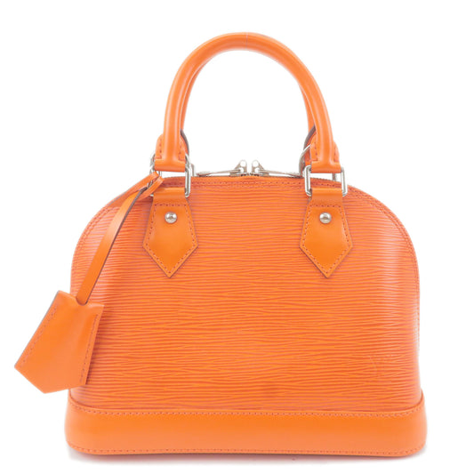 Louis-Vuitton-Epi-Alma-BB-2Way-Bag-Hand-Bag-Orange-M40854