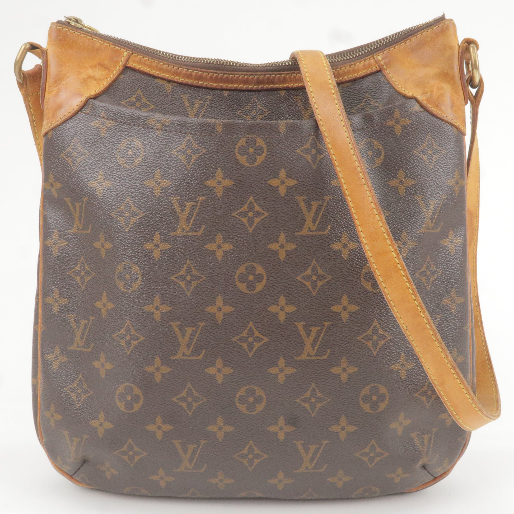LOUIS VUITTON Louis Vuitton Monogram Odeon MM Shoulder Bag M56389