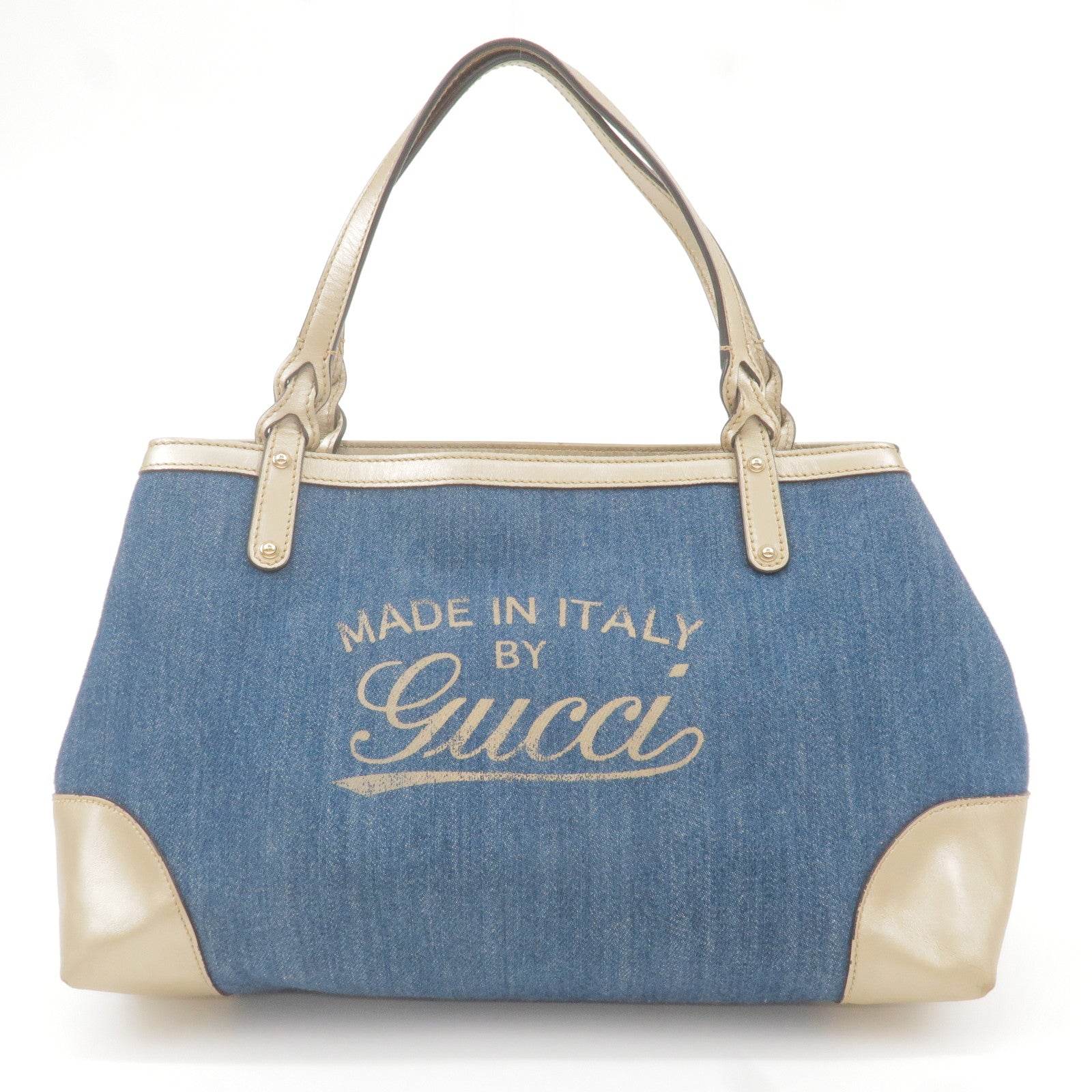 GUCCI GG Supreme Tote Bag 211134 Blue-US