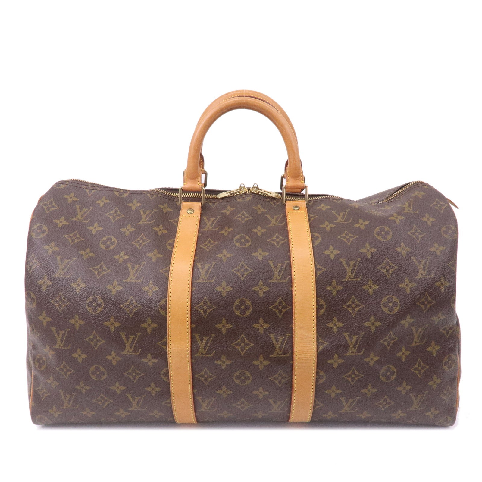 Louis-Vuitton-Monogram-Keep-All-50-Boston-Bag-Brown-M41426