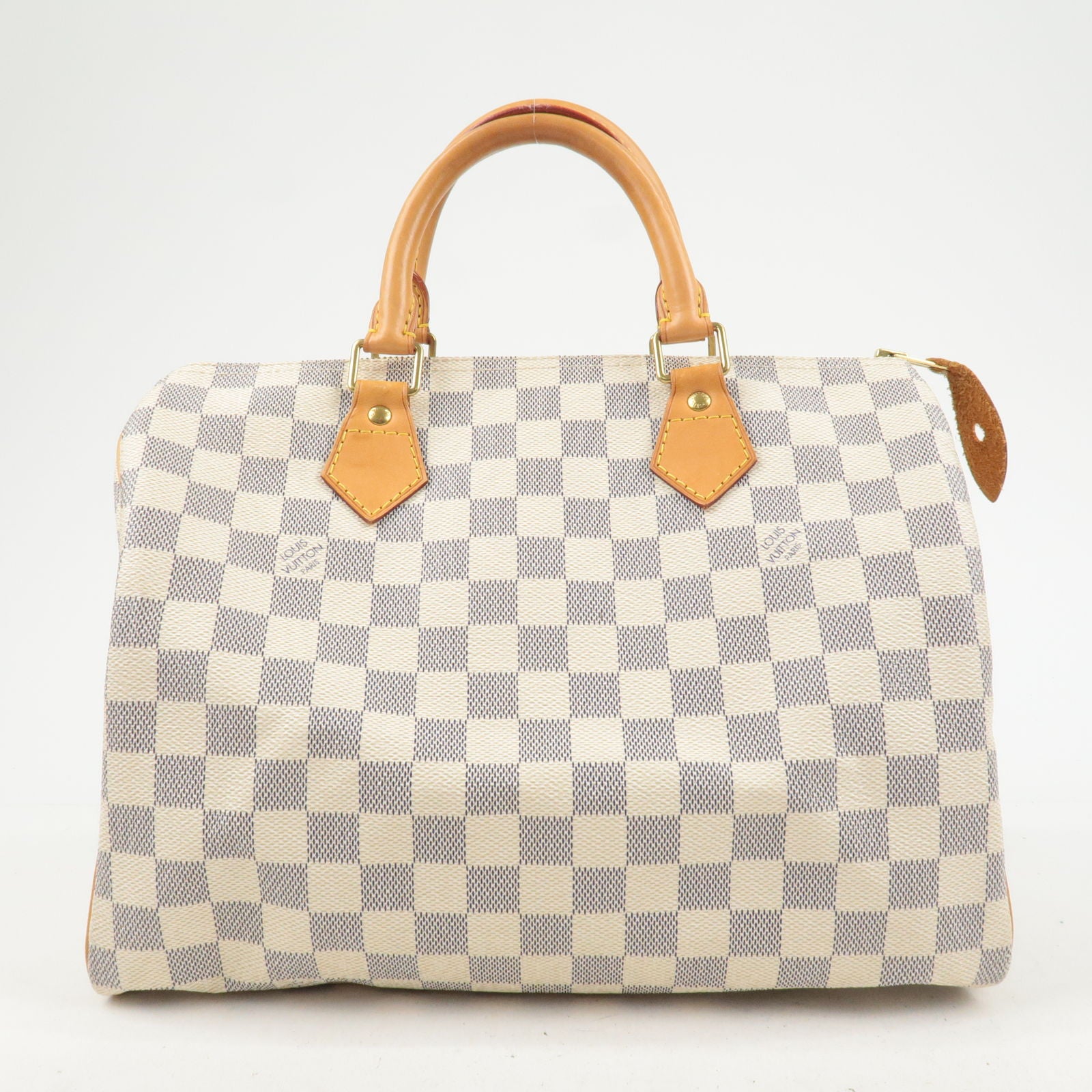 LOUIS VUITTON Louis Vuitton Damier Azur Canvas Speedy 30 Bag