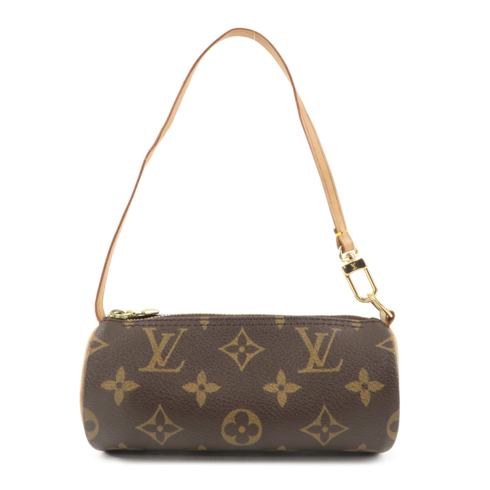 Louis Vuitton Monogram Mini Pouch for Papillon Bag Brown New Style