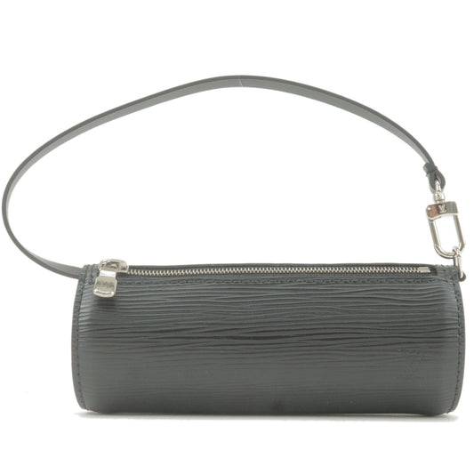 Louis-Vuitton-Epi-Mini-Pouch-For-Soufflot-Hand-Bag-Noir
