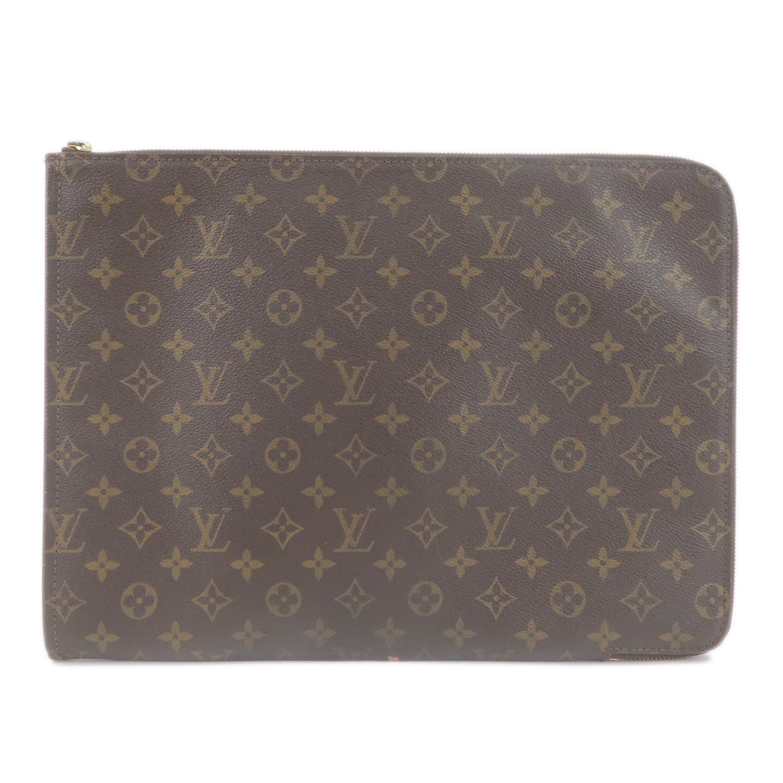 Louis-Vuitton-Monogram-Porte-Documents-Clutch-Bag-M53456