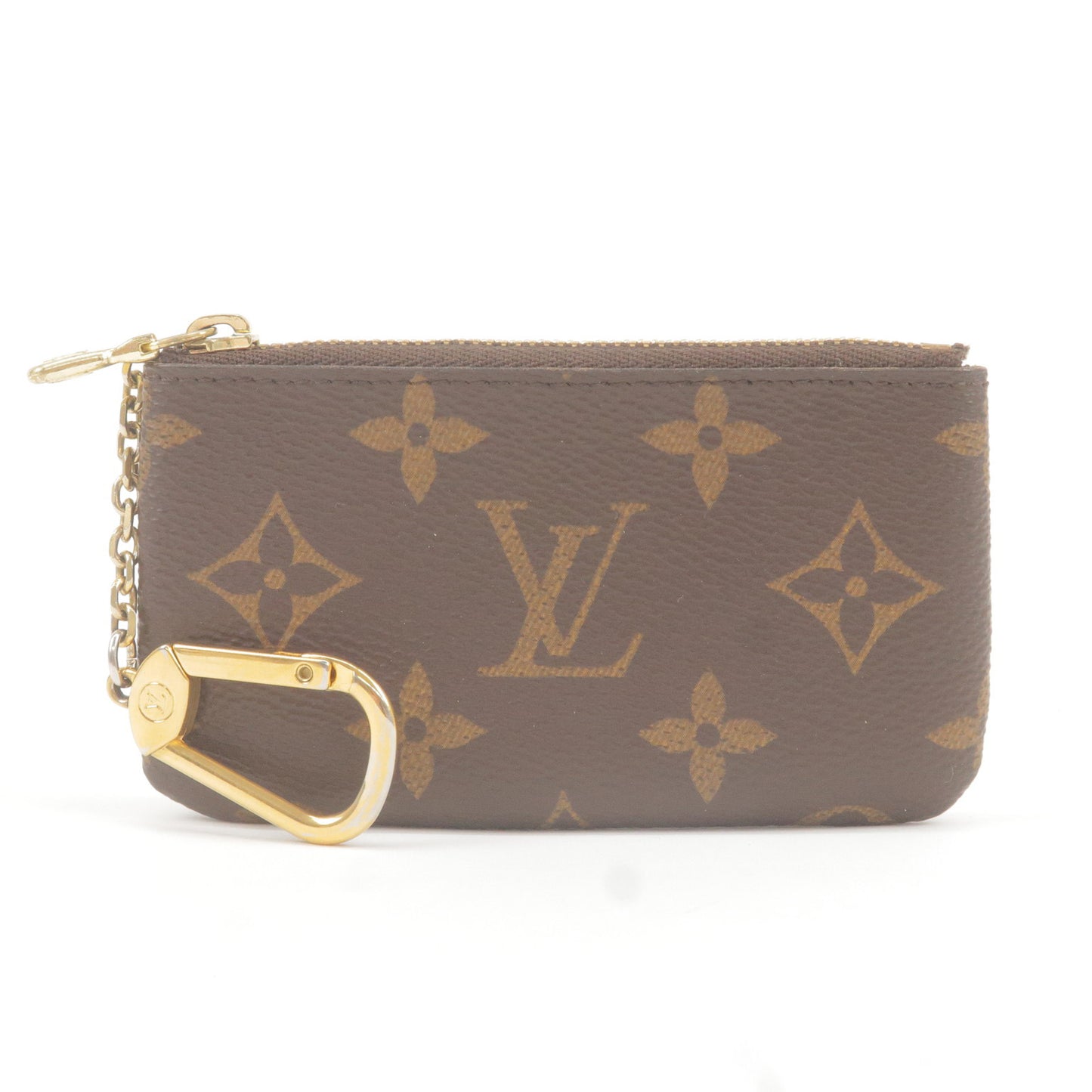 Louis Vuitton Monogram Pochette Cles Coin Key Case M62650