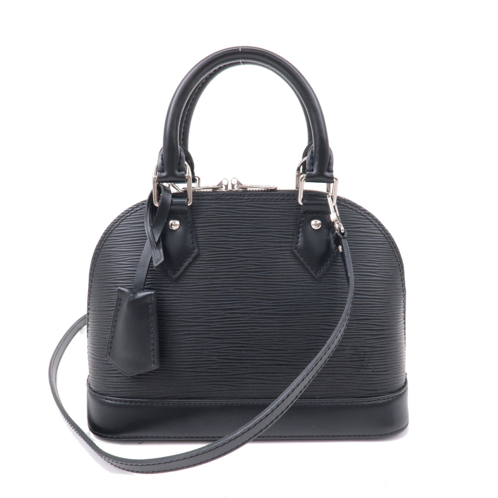 Louis Vuitton Cyan Epi Leather Alma BB Bag - Yoogi's Closet