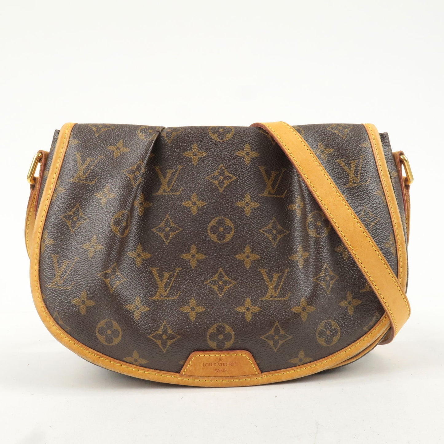 Louis Vuitton Menilmontant PM Monogram Canvas Shoulder Bag at