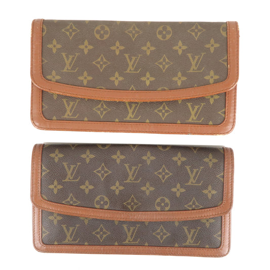 Louis-Vuitton-Set-of-2-Monogram-Pochette-Damme-PM-Clutch-M51812