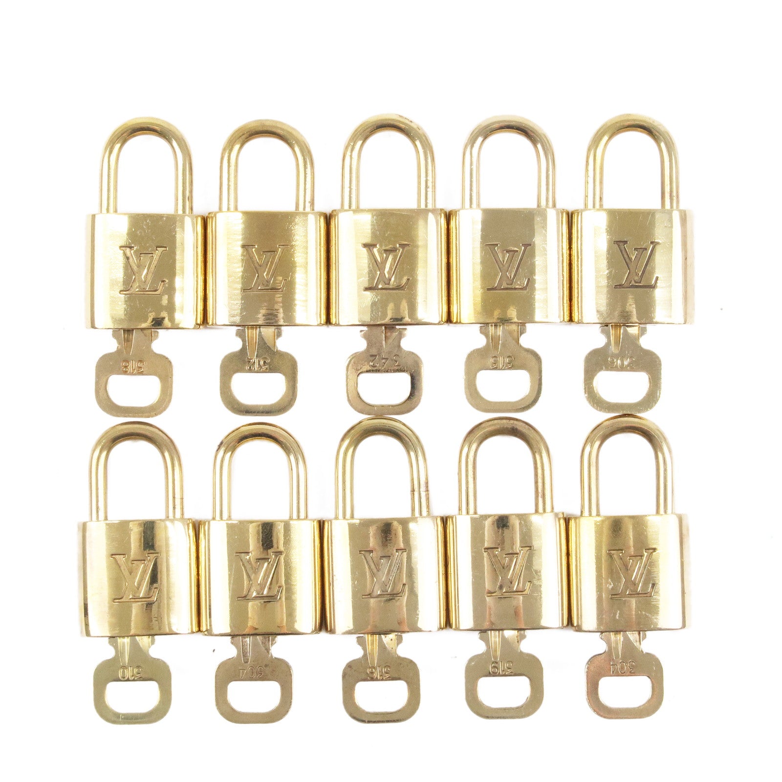 of - ep_vintage luxury Store - Louis & Key - Vuitton - Set - Lock