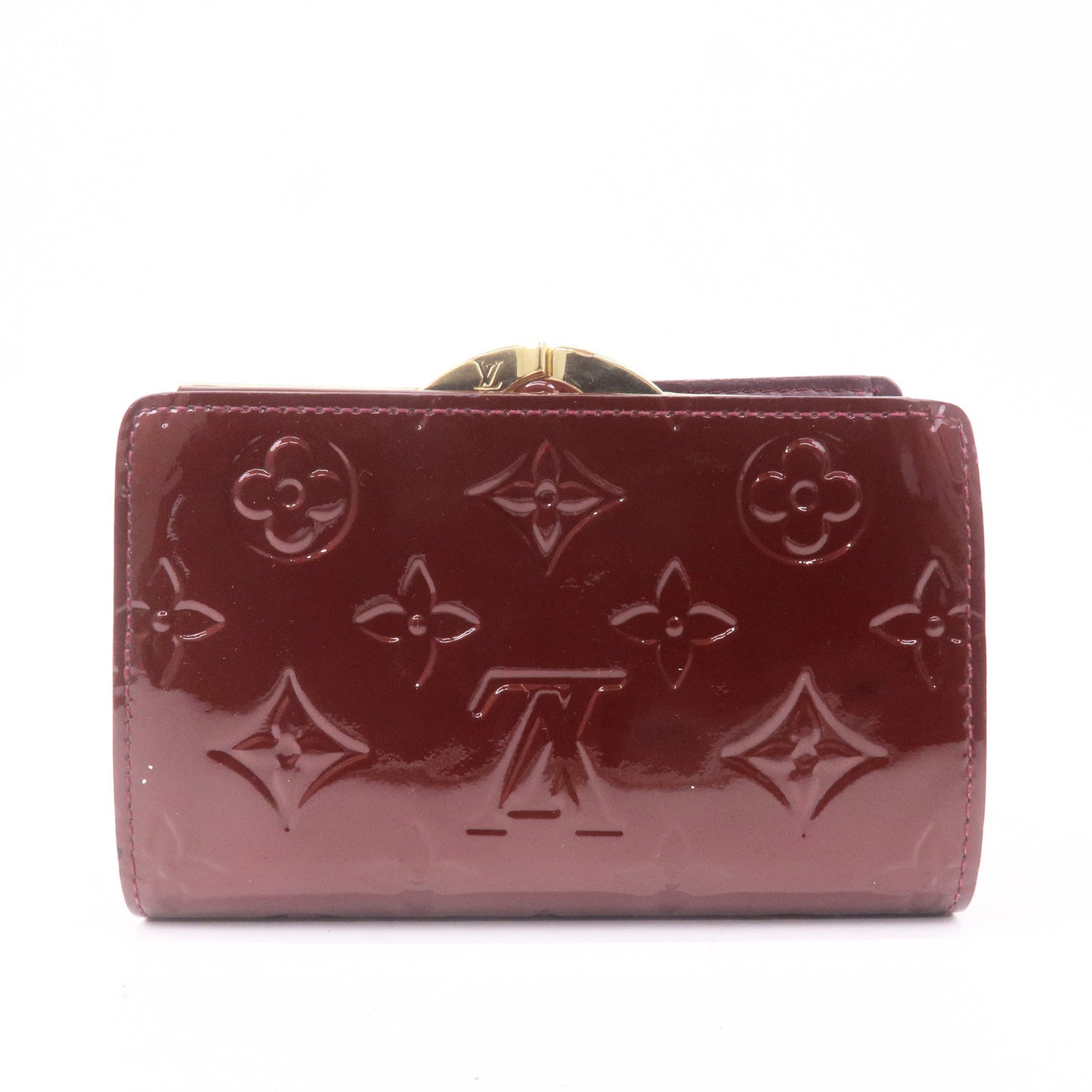 Louis Vuitton Vernis Portefeuille Viennois Rouge Forvist M91524