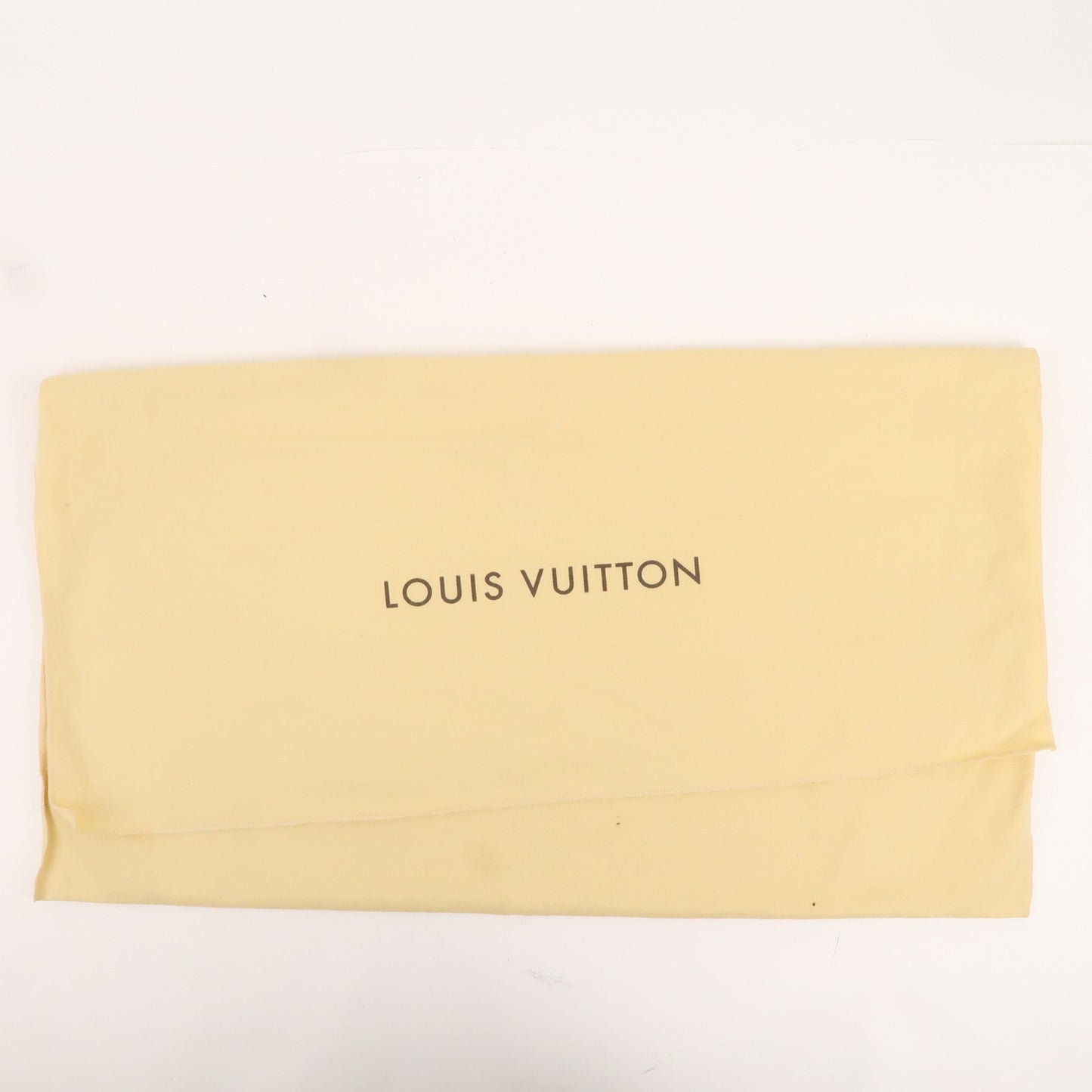 Louis Vuitton Set of 10 Dust Bag Flap Style Beige