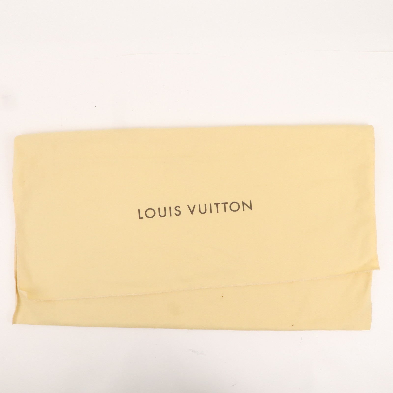 Louis Vuitton Set of 10 Dust Bag Flap Style Beige