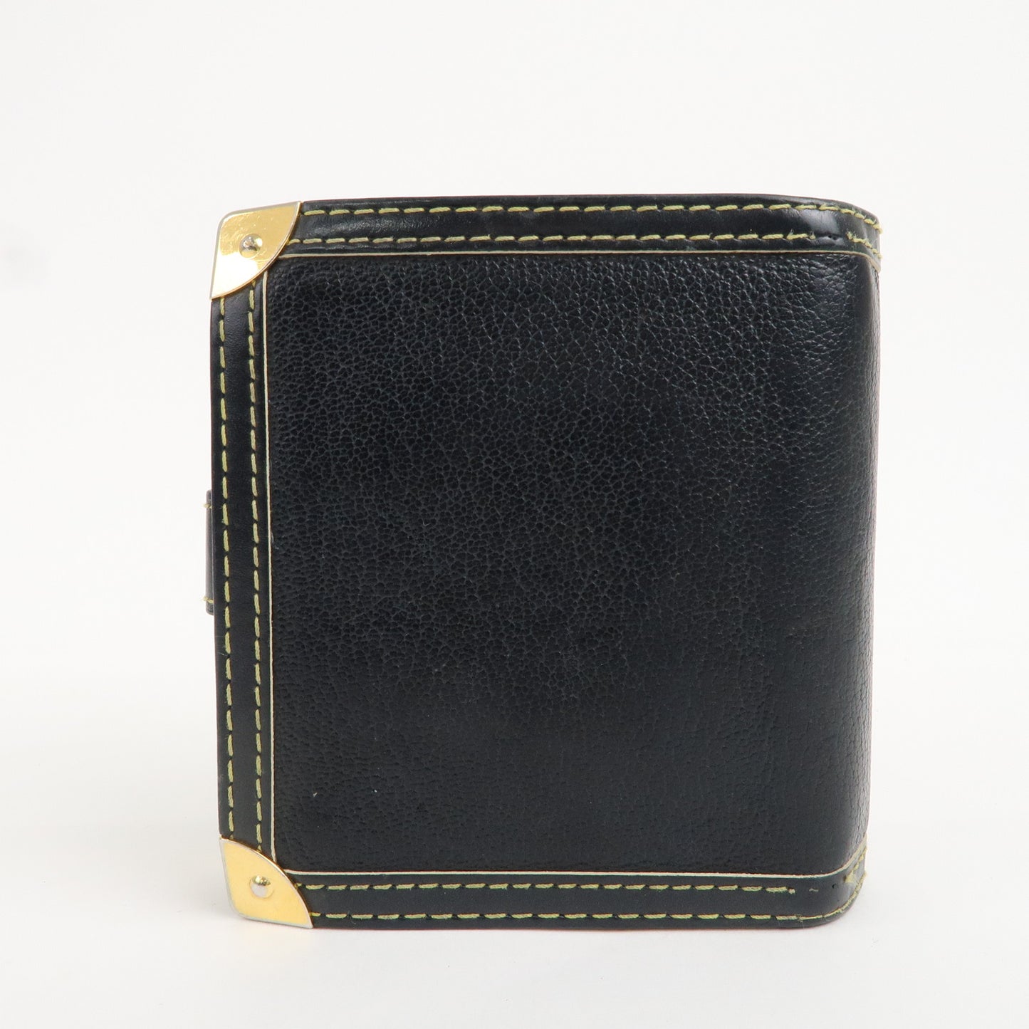 Louis Vuitton Suhali Compact Zip Bi-fold Wallet Noir M91828