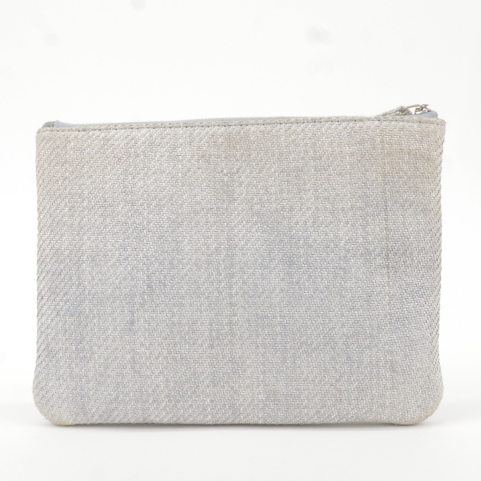 CHANEL-Deauville-Nylon-Canvas-Pouch-Clutch-Light-Gray-A80118 –  dct-ep_vintage luxury Store