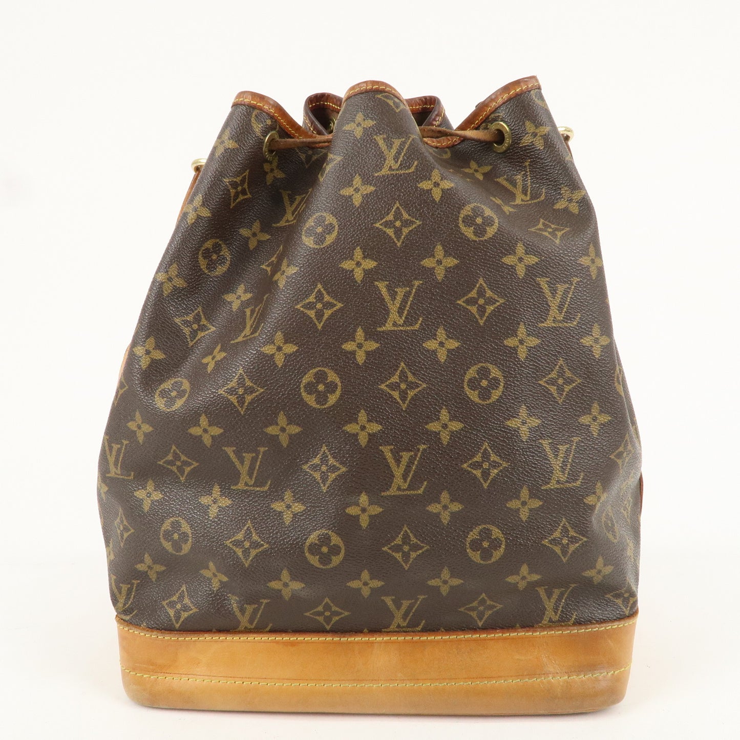 Louis Vuitton Monogram Noe Shoulder Bag Brown M42224