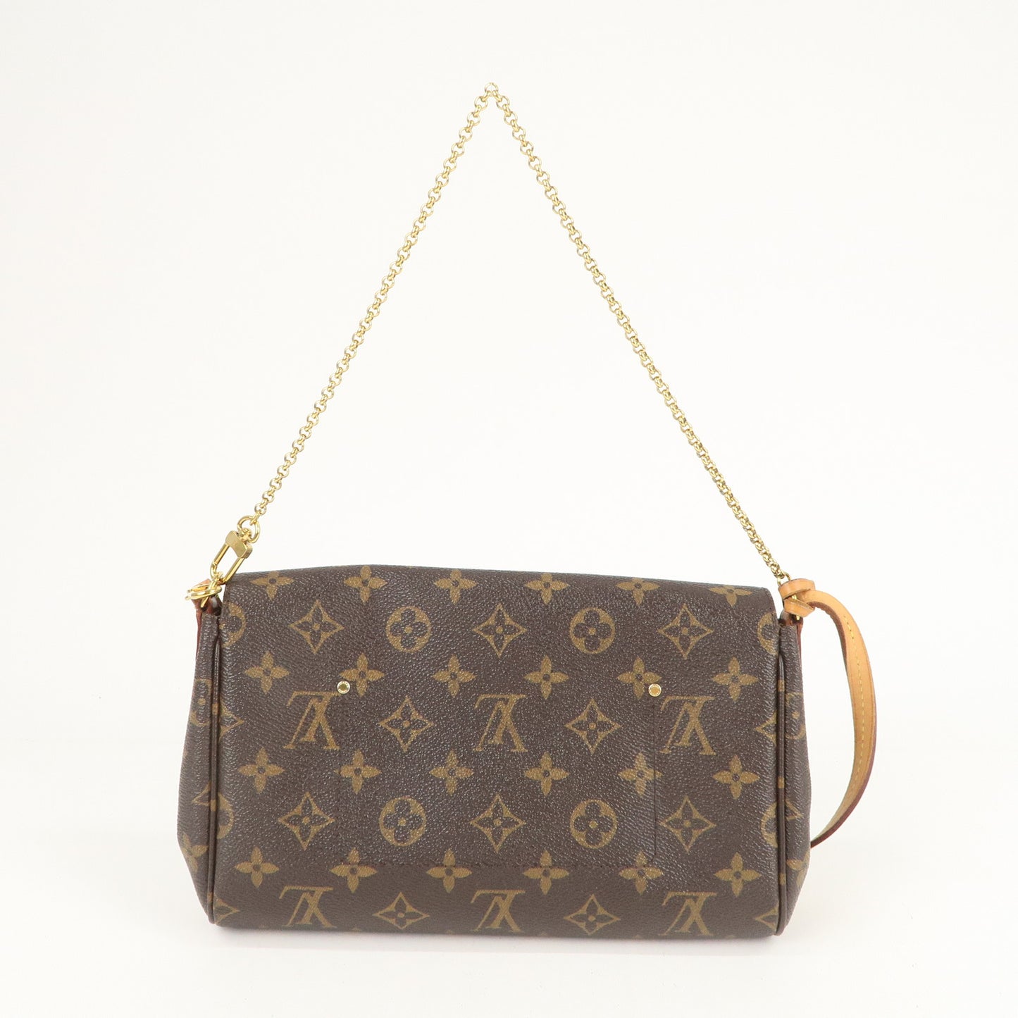 Louis Vuitton Monogram Favorite MM Shoulder Bag Pouch Chain M40718