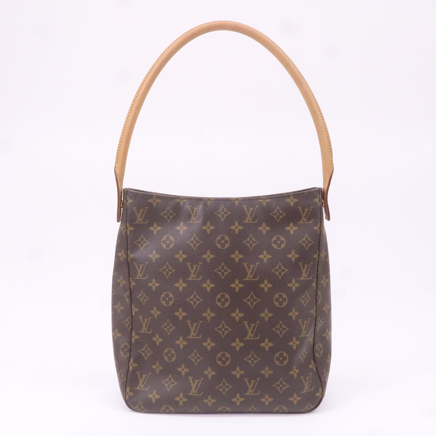 Louis Vuitton Monogram Looping GM Shoulder Bag Brown M51145