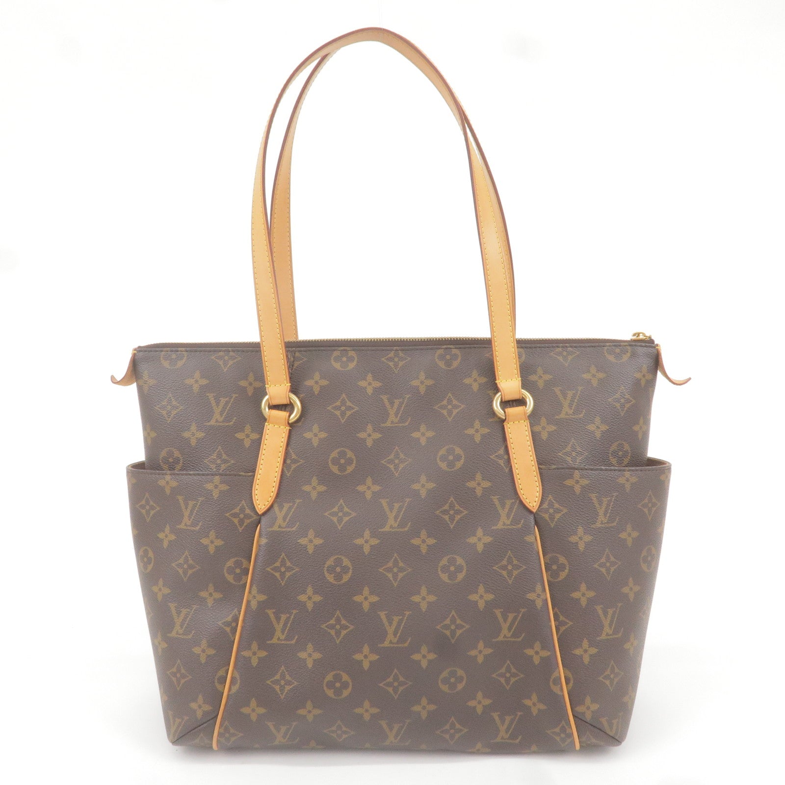 Authentic Louis Vuitton Totally MM Monogram M56689 Tote Hand Bag Guarantee  LD768