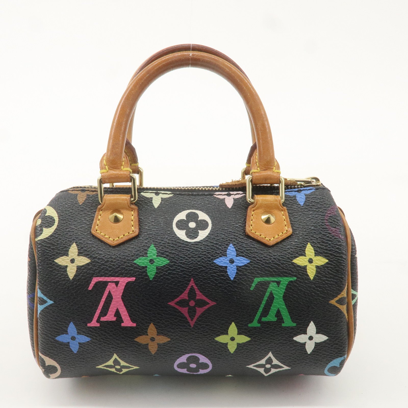 Louis Vuitton Monogram MultiColor Mini Speedy&Strap M92644 J00145