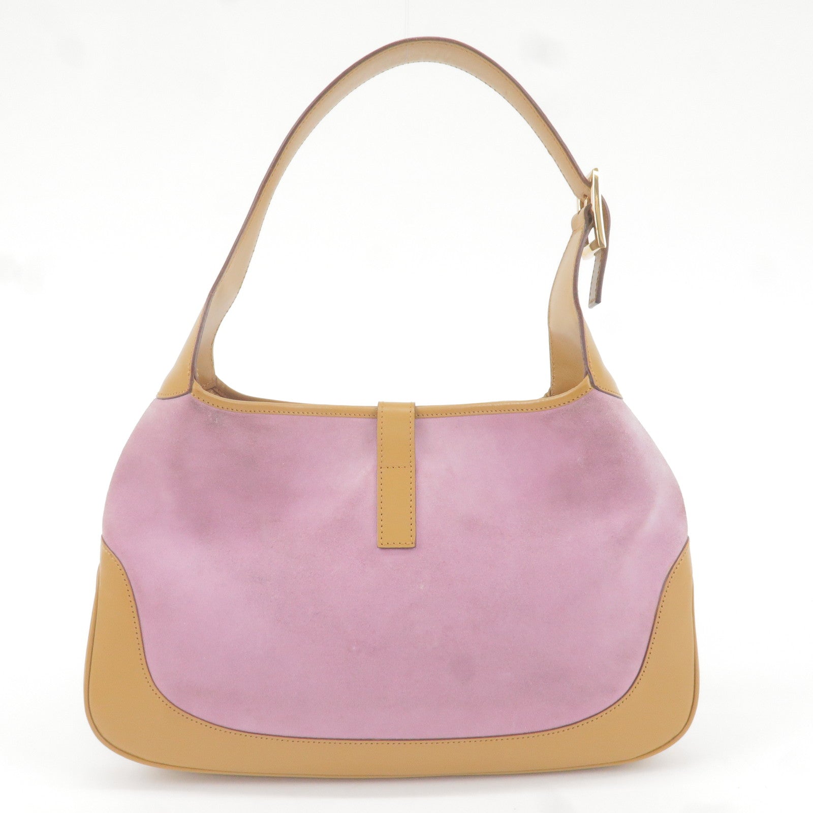Leather crossbody bag Gucci Purple in Leather - 31758011