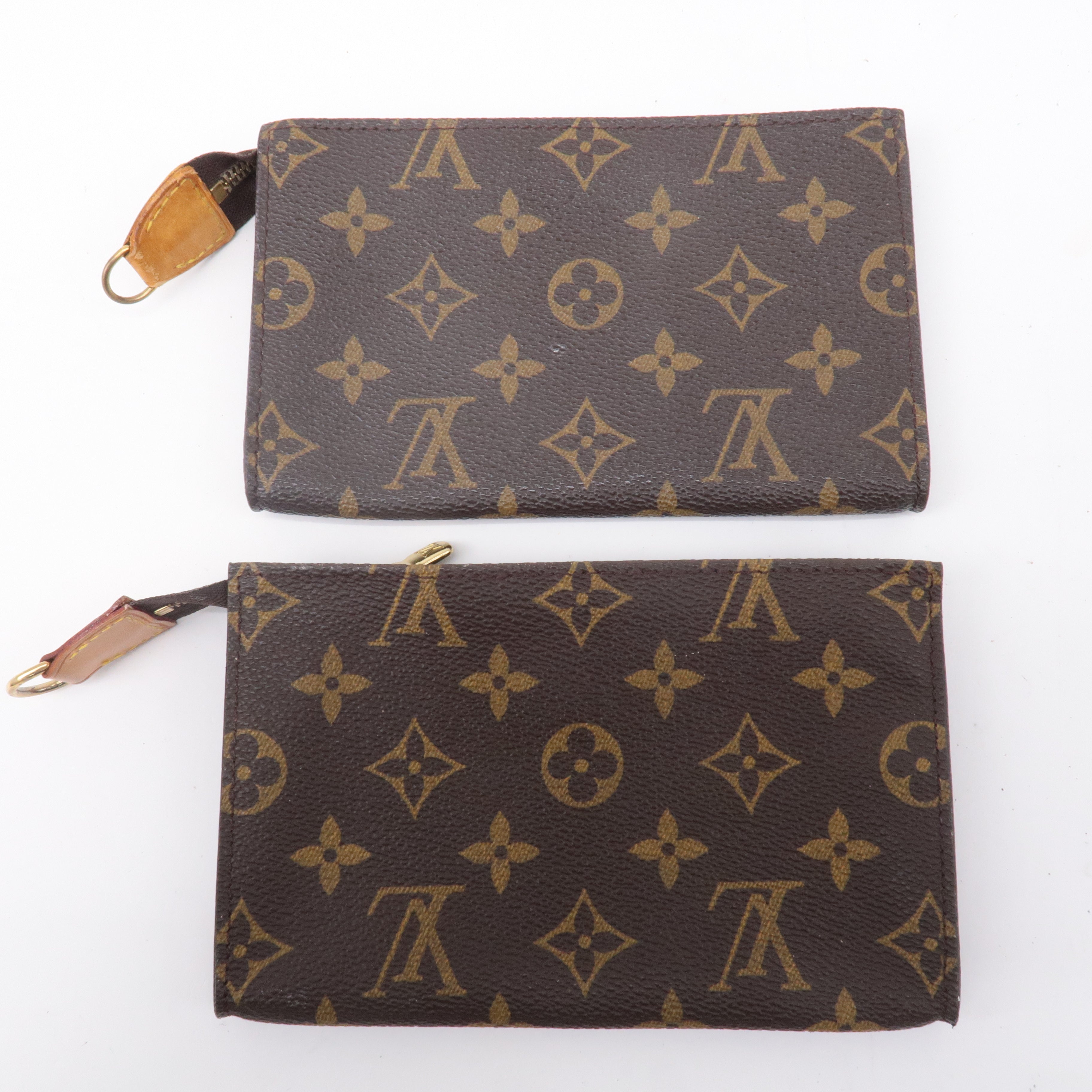 Louis Vuitton Set of 2 Monogram Pouch for Bucket PM Pouch