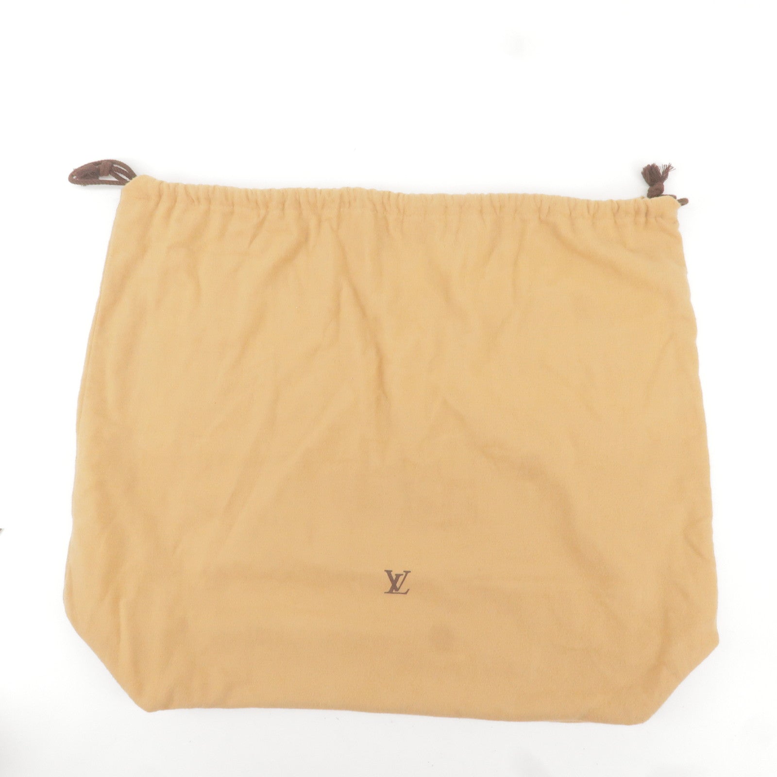 Louis-Vuitton-Set-of-10-Dust-Bag-Drew-String-Beige-Brown – dct