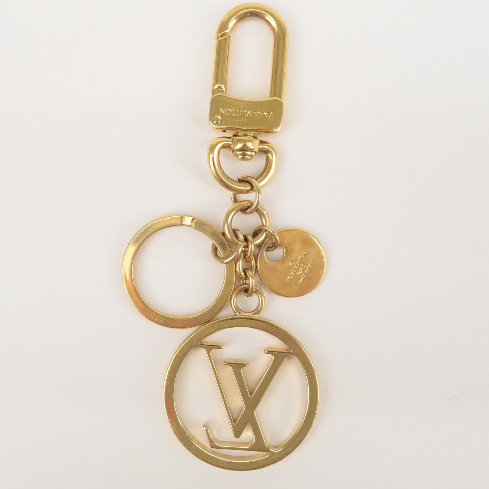 Louis Vuitton Supreme Box Logo Keychain Bag Charm