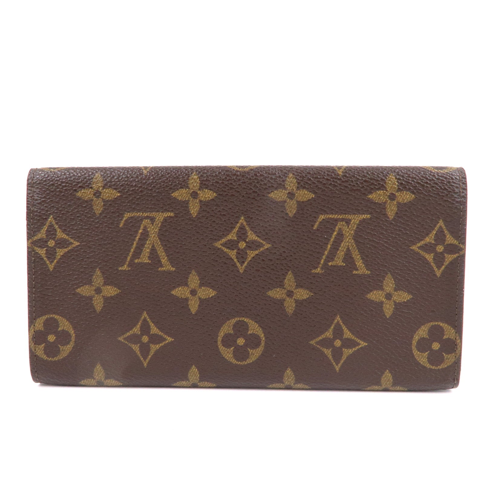Louis Vuitton, Bags, Louis Vuitton Brown Monogram Checkbook Wallet