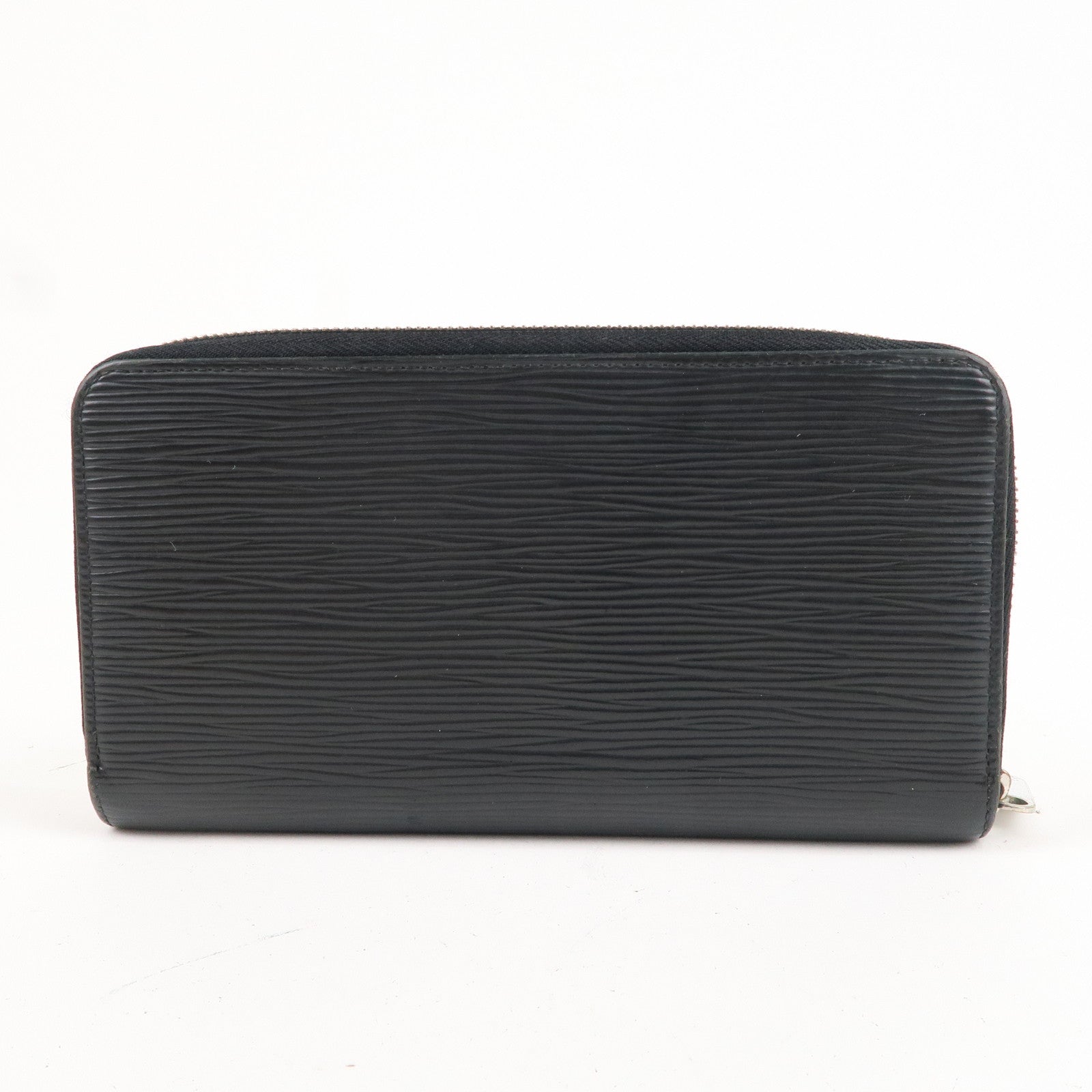 Louis Vuitton Epi Zippy Wallet Long Wallet Black Noir M61857