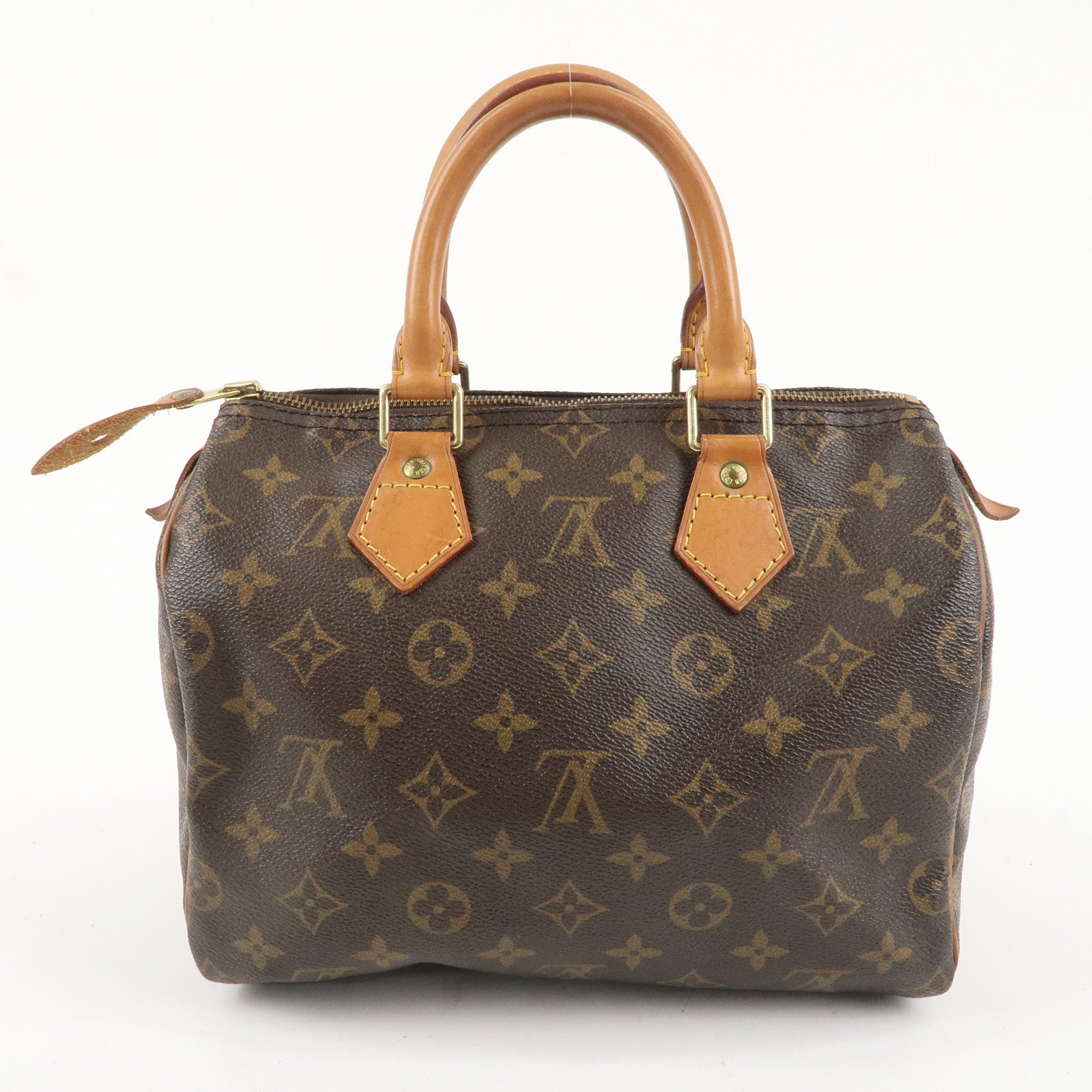 Louis Vuitton Monogram Speedy 25 Hand Bag Boston Bag M41528