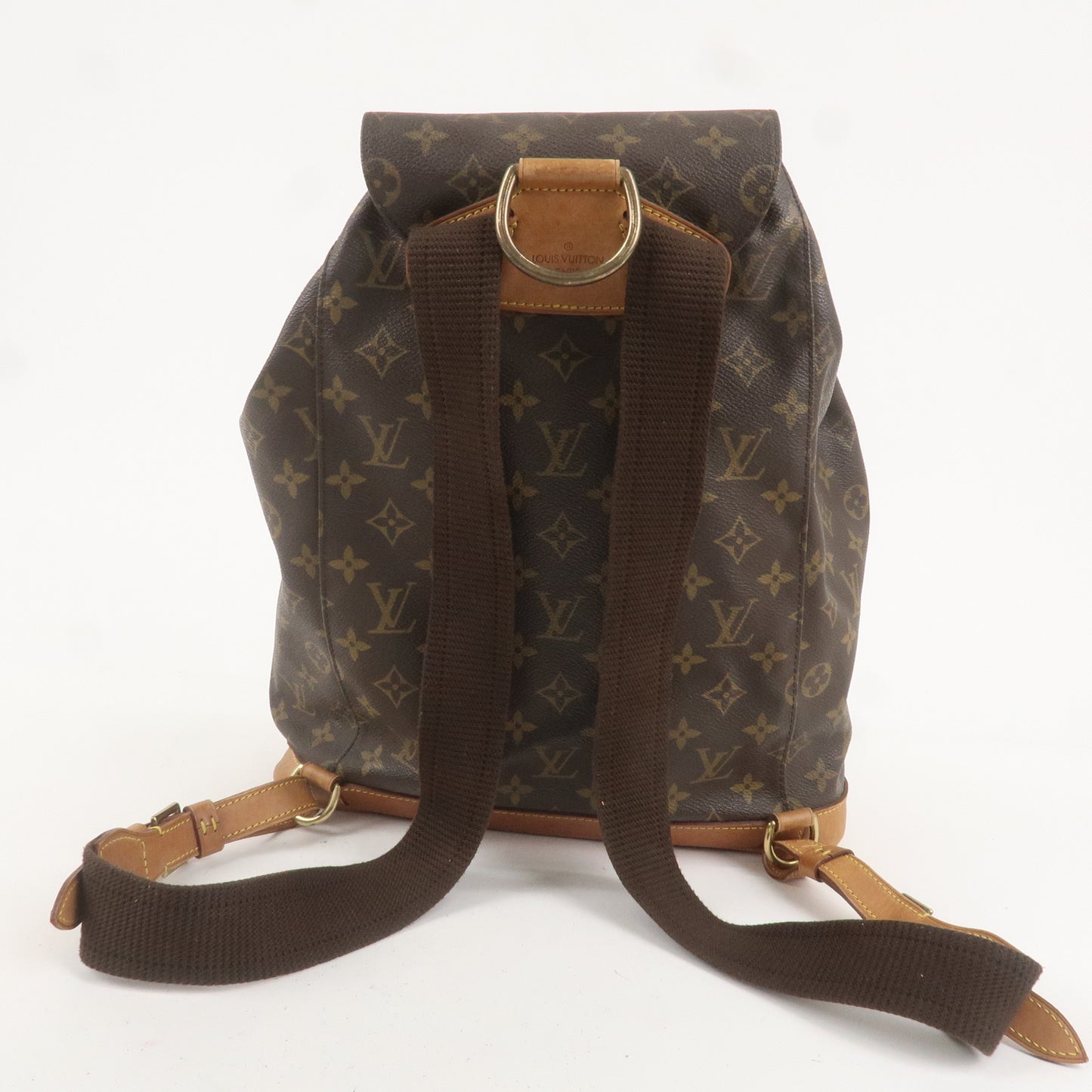 Louis Vuitton Monogram Montsouris GM Back Pack M51135