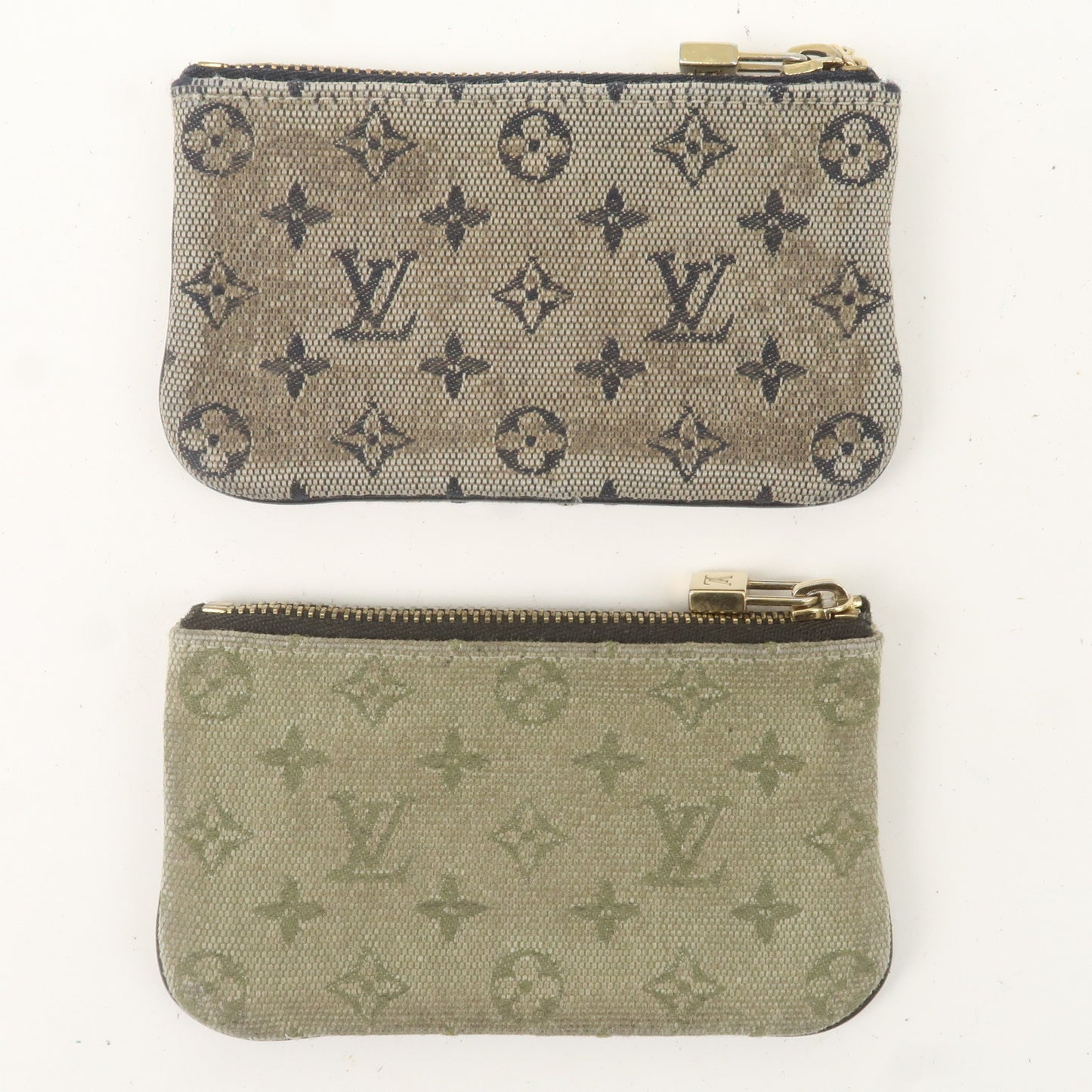 Louis Vuitton Monogram Set of 2 Mini Pochette Cles Coin Case