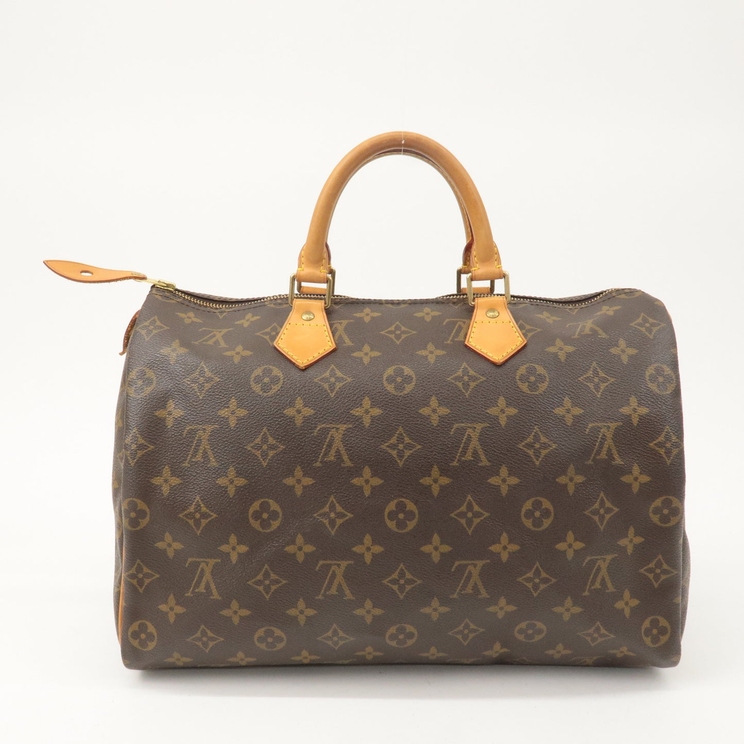 Louis Vuitton Monogram Speedy 35 Hand Bag Boston Bag M41524