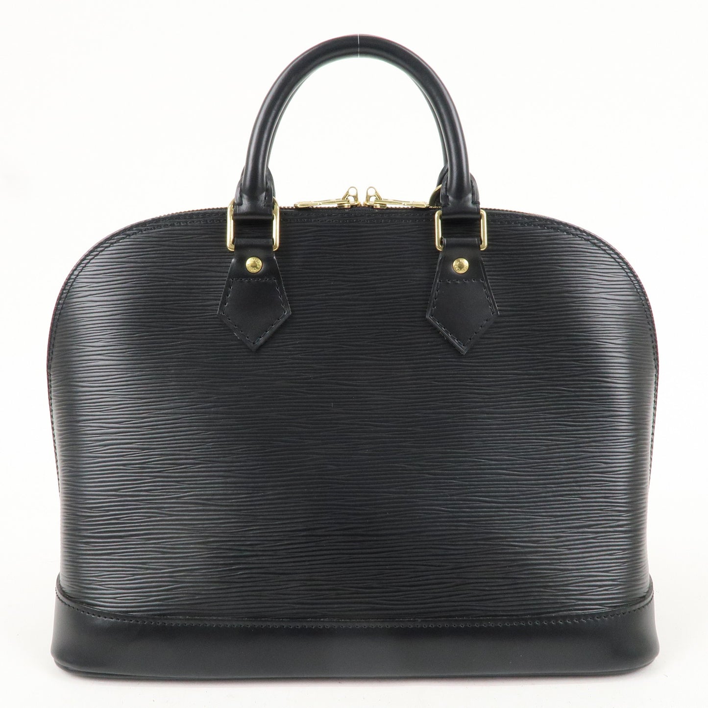 Louis Vuitton Epi Alma Hand Bag Noir Black M52142