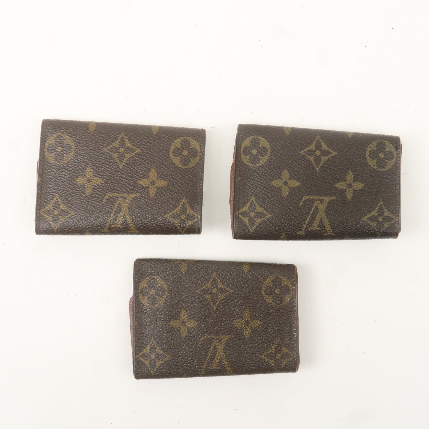 Louis Vuitton Monogram Set of 3 Multicles 6 Key Case M62630