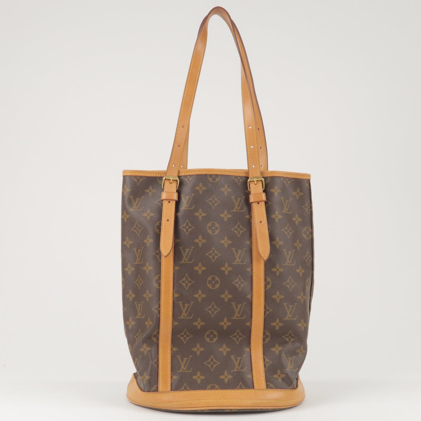 Louis Vuitton Monogram Bucket GM Shoulder Bag M42236 & Pouch