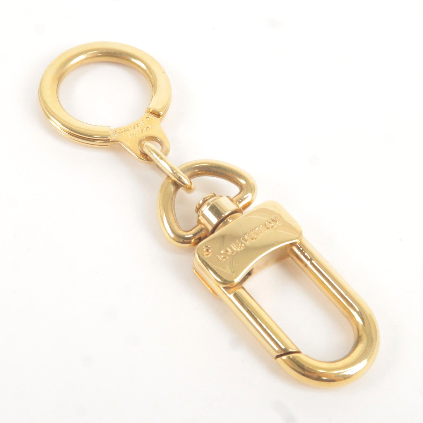 Louis Vuitton Ano Cles Key Chain Bag Chram Gold M62694