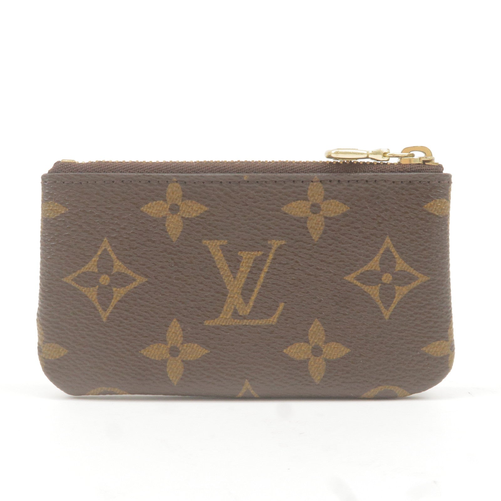 Louis Vuitton Monogram Pochette Clefs M62650 Men,Women Monogram Coin Purse/ coin Case Monogram
