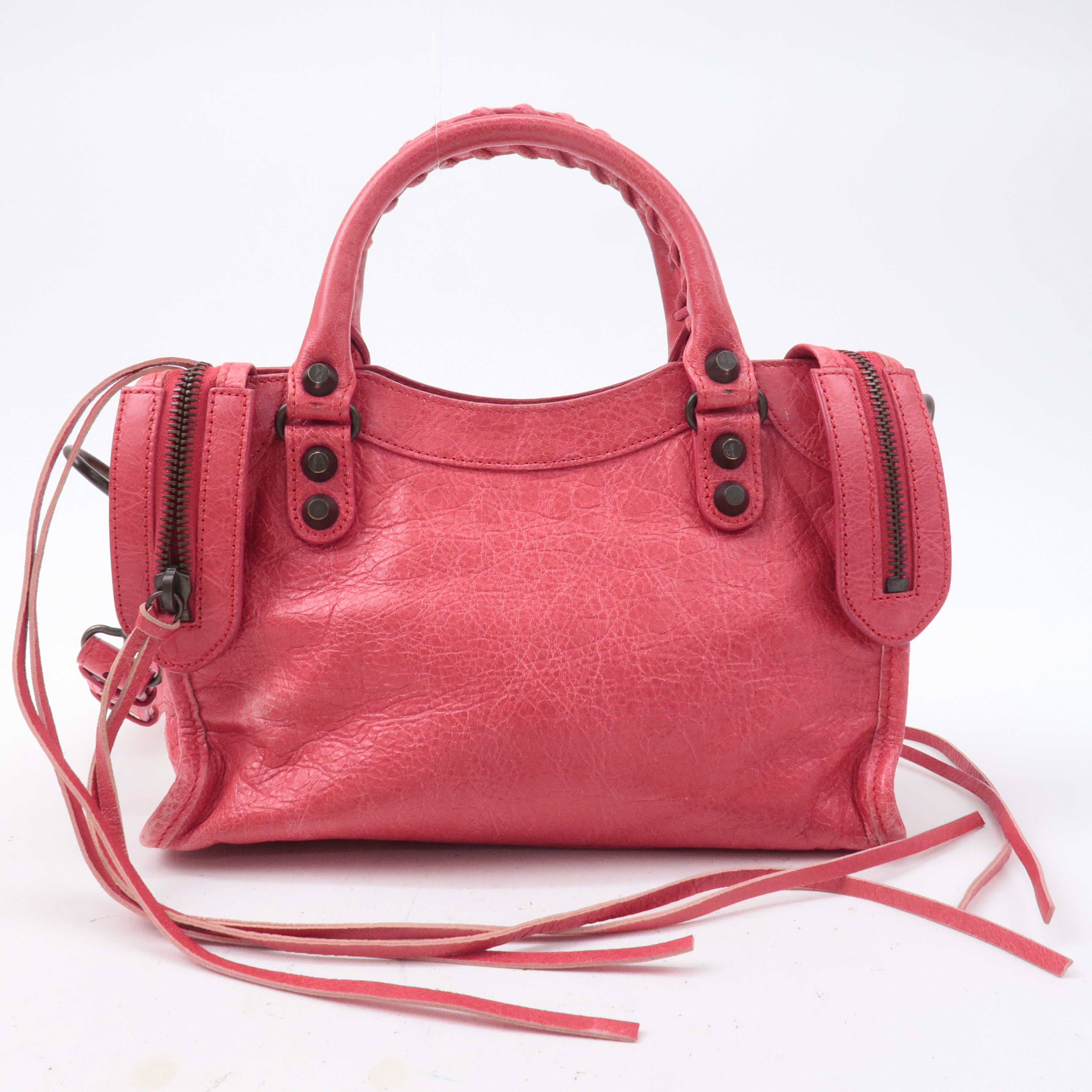 Balenciaga city mini discount pink