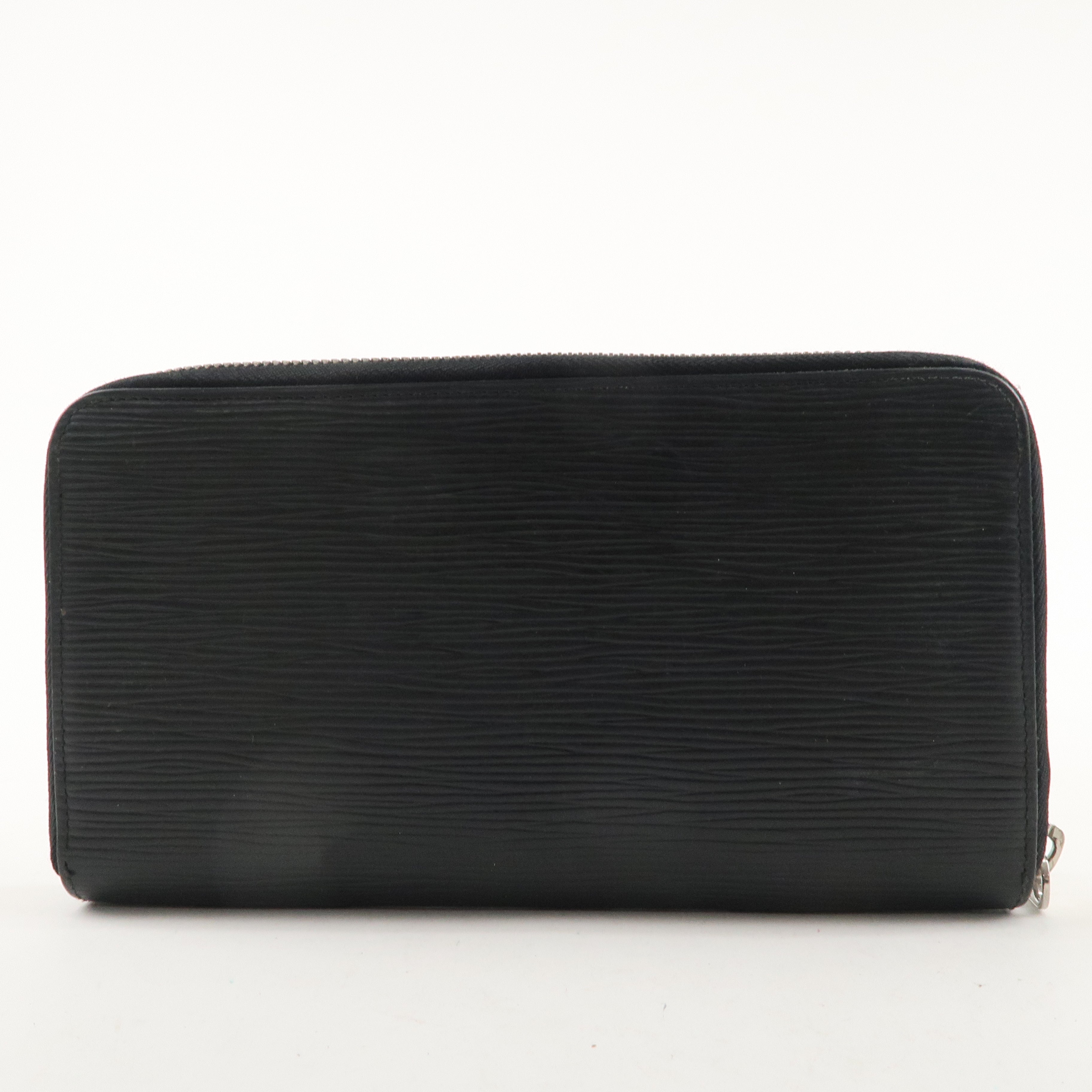 Louis Vuitton Epi Zippy Organizer Wallet Black Noir M63852