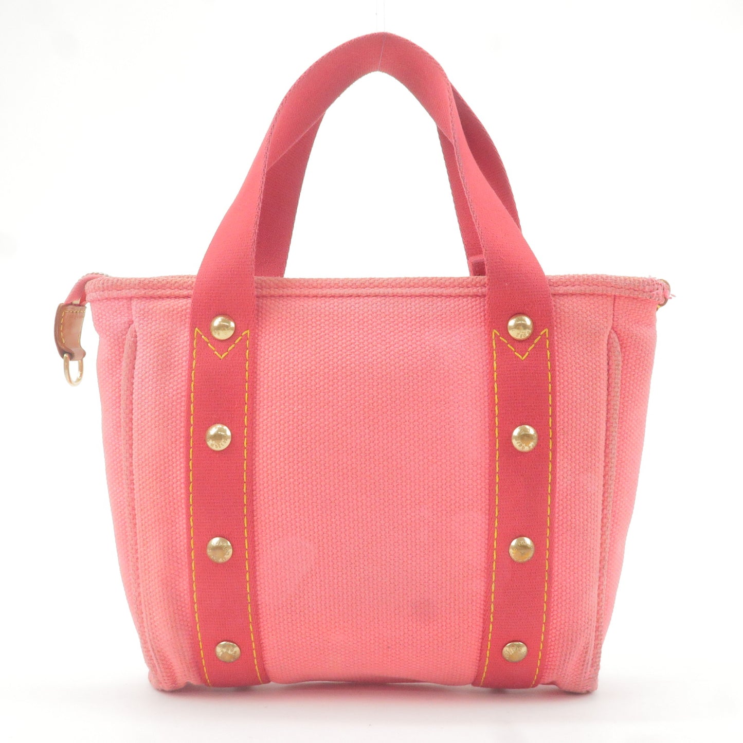 Louis Vuitton Antigua Cabas PM Tote Bag Hand Bag Rose M40088