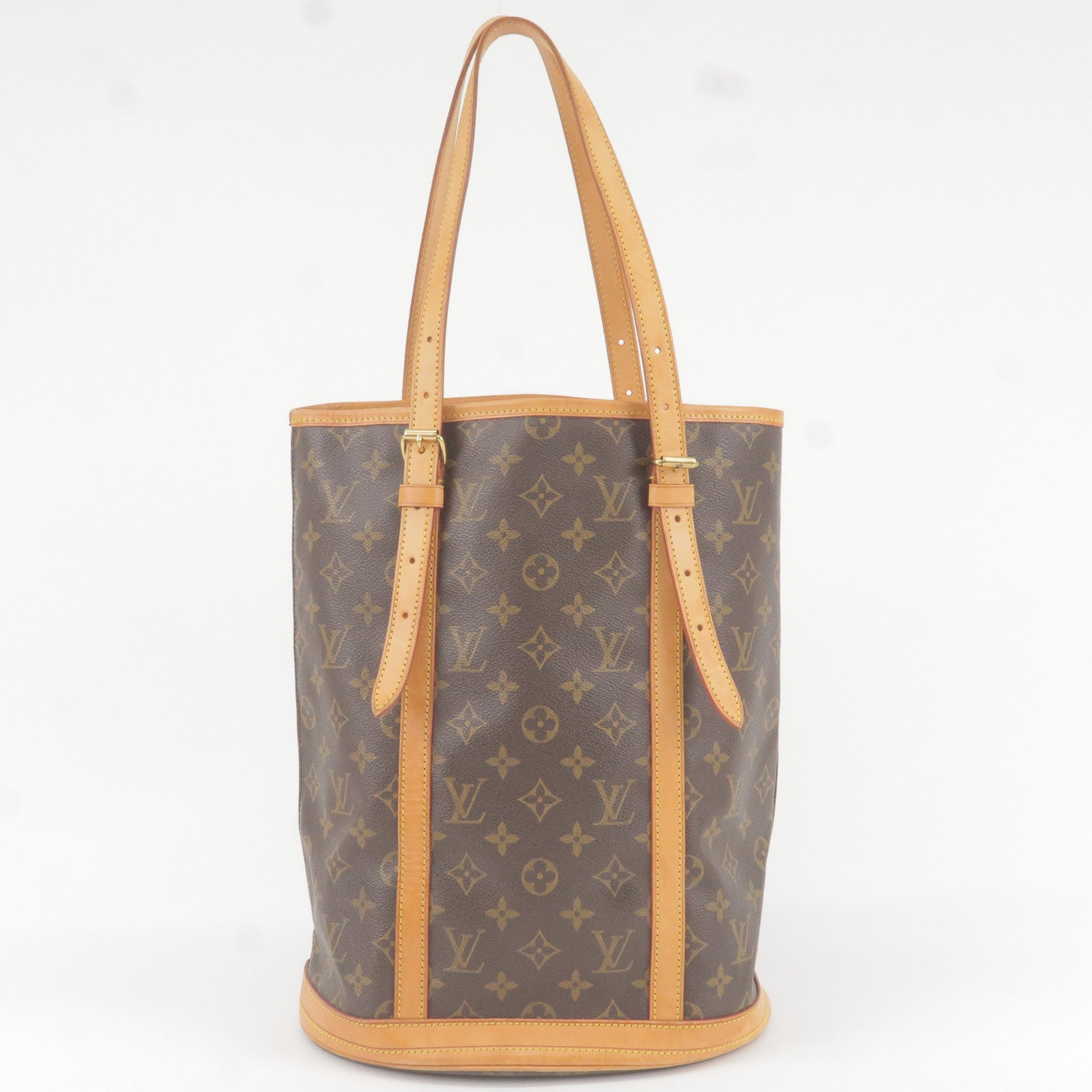 Louis-Vuitton-Monogram-Bucket-GM-Shoulder-Bag-M42236-&-Pouch – dct