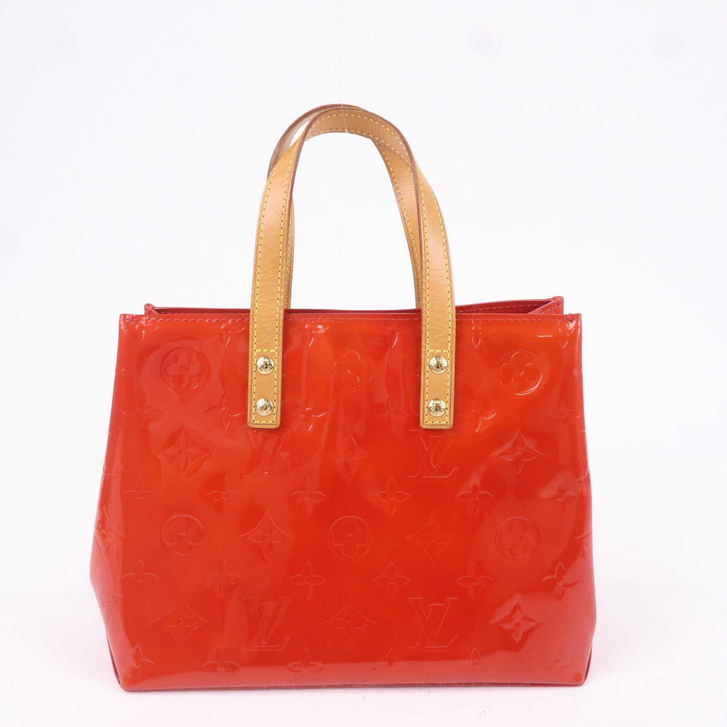 Louis-Vuitton-Monogram-Vernis-Lead-PM-Hand-Bag-Rouge-M91088